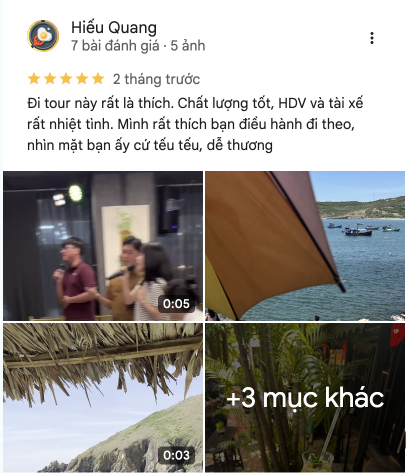 Đánh giá Google Maps của khách hàng 4